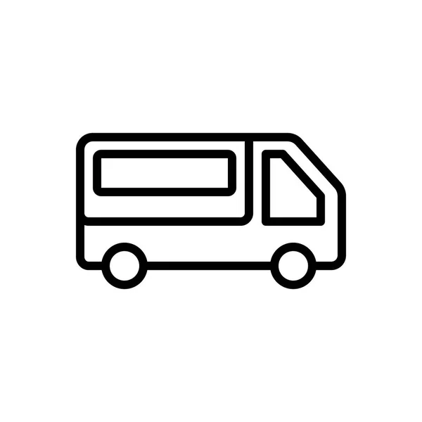 Pickup Van — Stock Vector