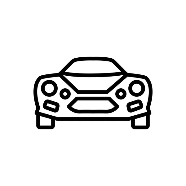 Sportkocsi — Stock Vector