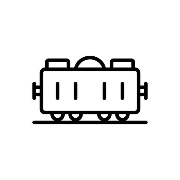Güterzug — Stockvektor