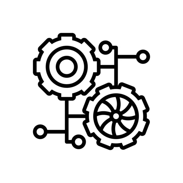 Anslutnings process — Stock vektor