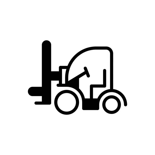 Forklift — Stok Vektör