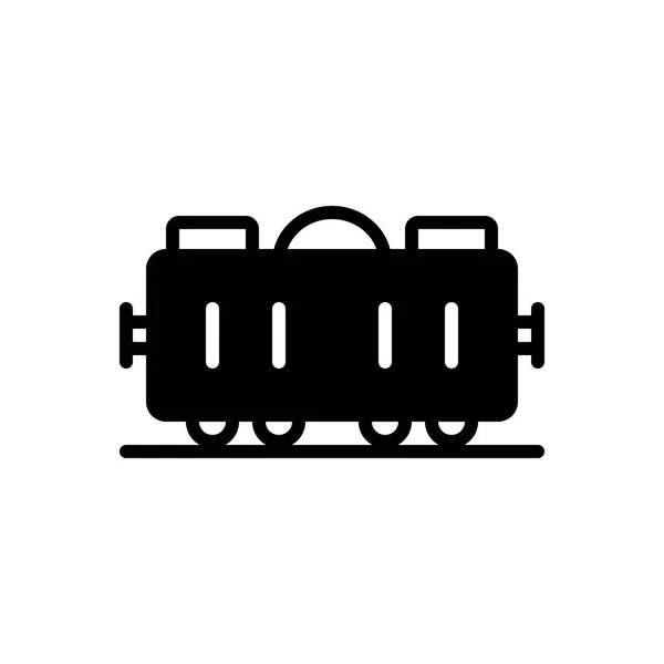 Goederen trein — Stockvector