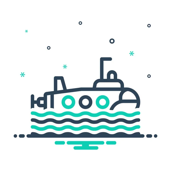 Submarine — Stock Vector