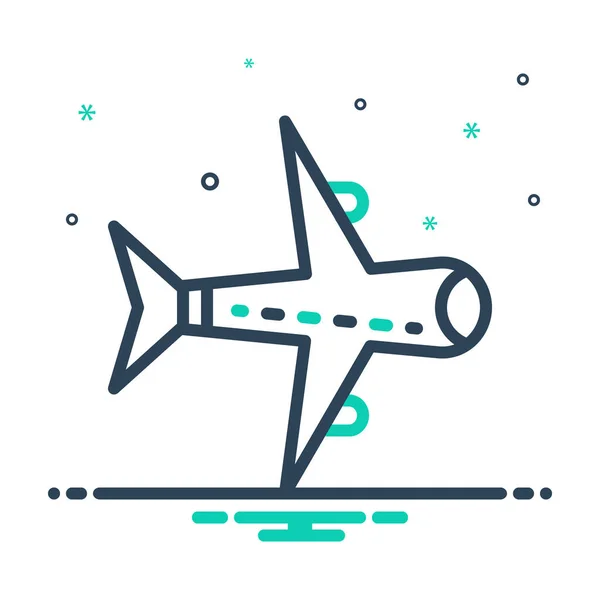 Aeronaves — Vector de stock