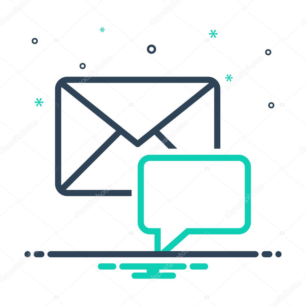 Mix color icon for restaurant,shop