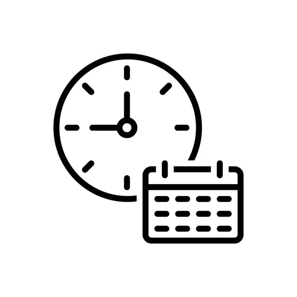 Horario — Vector de stock