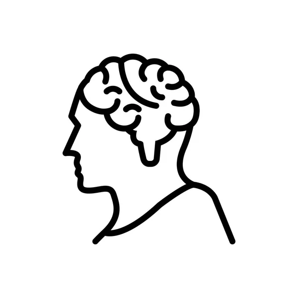 Hersenen — Stockvector