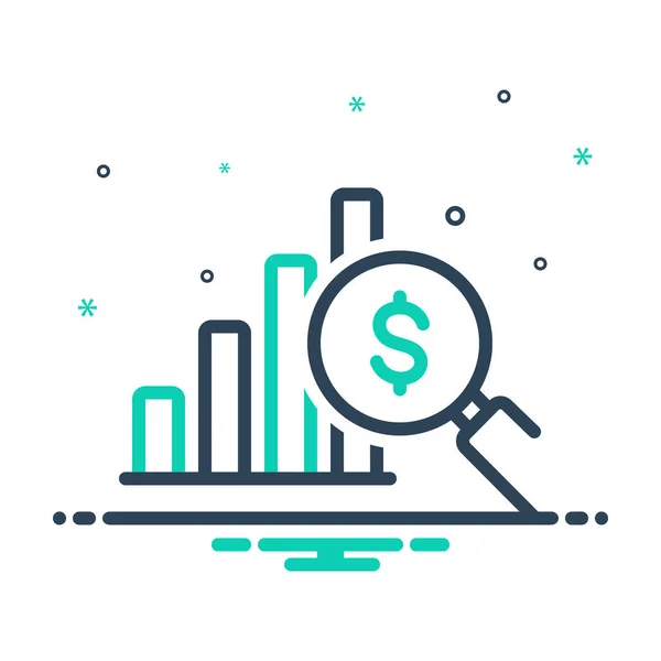 Winstanalyse — Stockvector