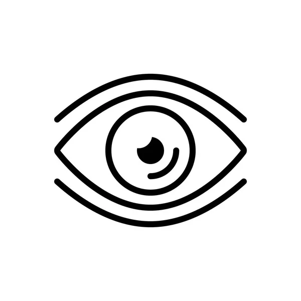 Auge — Stockvektor