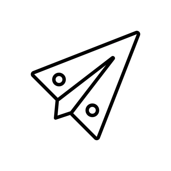 Avião de papel —  Vetores de Stock