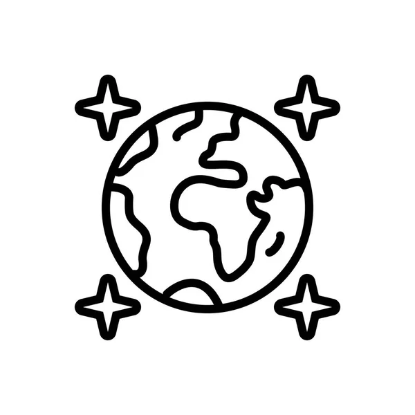 Planeta Tierra — Vector de stock