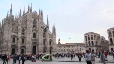 Duomo Di Milano, İsa'nın doğuşu Meryem Ana Katedrali. Milano, İtalya