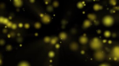 Altın toz ve parlayan partikül arkaplanı