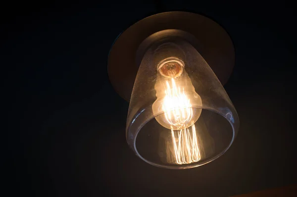 Dekorativní Antické Edison Styl Žárovky Žárovka — Stock fotografie
