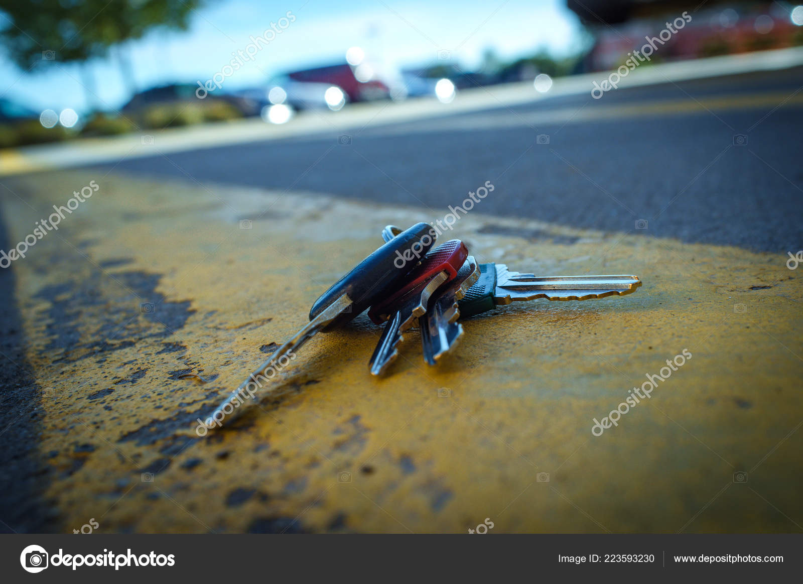 Lost Car Keys >> Lost Car Keys Distressed Road Painted Yellow Lines Stock Lost Car Keys >> Lost Car Keys Distressed Road Painted Yellow Lines Stock