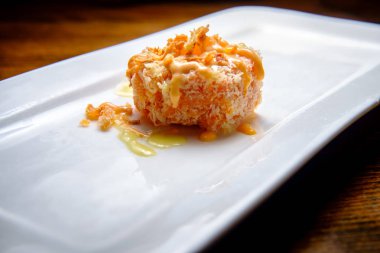 Çıtır Japon tuna tartar tempura baharatlı mayonez
