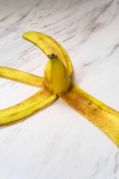 Banana Peel marmorgolv — Stockfoto