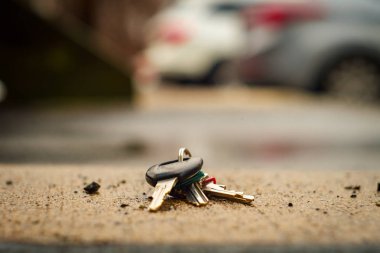 Lost Car Keys clipart