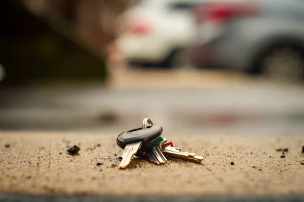 Llaves de coche perdidas — Foto de Stock