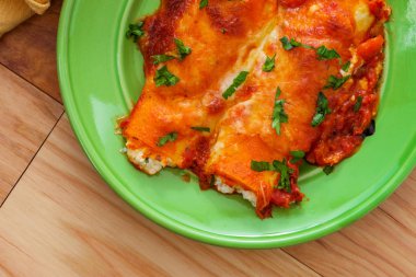 İtalyan Amerikan Manicotti Dolması