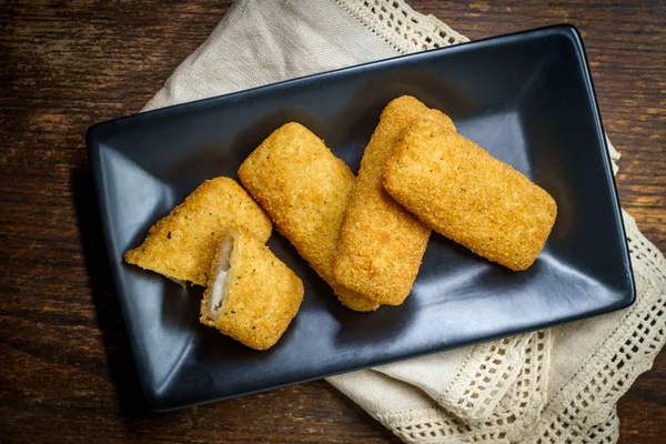 Mozzarella Cheese Sticks — Stock Photo, Image