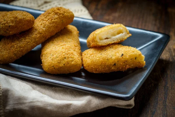 Mozzarella Cheese Sticks — Stock Photo, Image