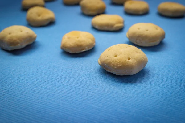 Bolachas de ostras salgadas — Fotografia de Stock