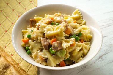 Tavuklu Potpie Pasta Güveç