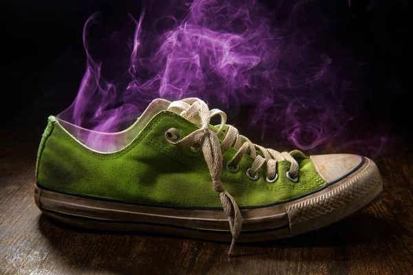 Zapatos malolientes coloridos — Foto de Stock