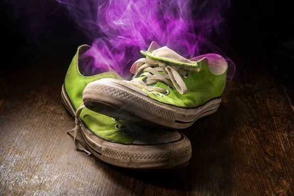 Smelly Shoes Colorful — Stock Photo, Image