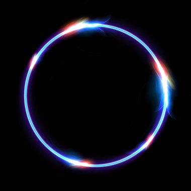 Atomik parçacık 3d çizim
