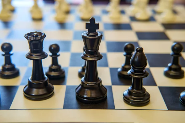 Шахи налаштувати початок — стокове фото