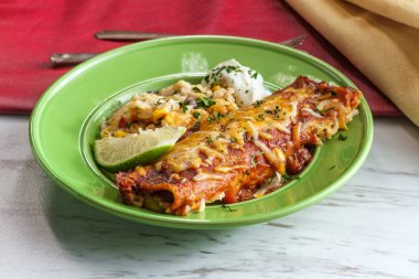 Meksika Chimichanga Enchilada