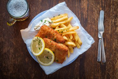 bira balık ve cips