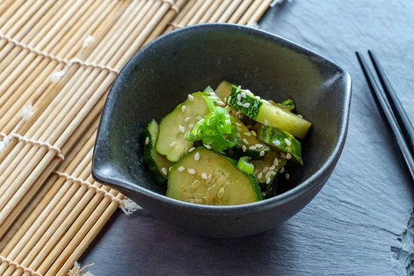 Coréen concombre banchan plat — Photo