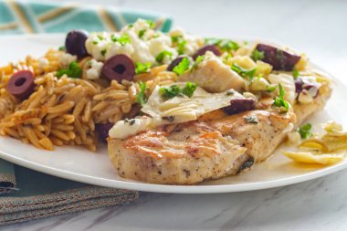Yunan Izgara Tavuk Piccata