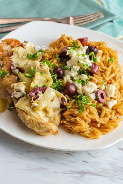 Yunan Izgara Tavuk Piccata