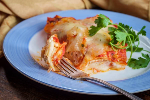 Lasaña de queso italiano —  Fotos de Stock