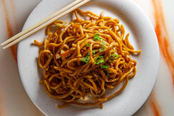 Vegetais chineses Lo Mein — Fotografia de Stock