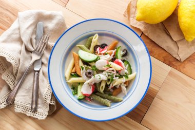 Deniz Ürünleri Makarna Salatası