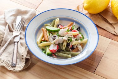 Deniz Ürünleri Makarna Salatası