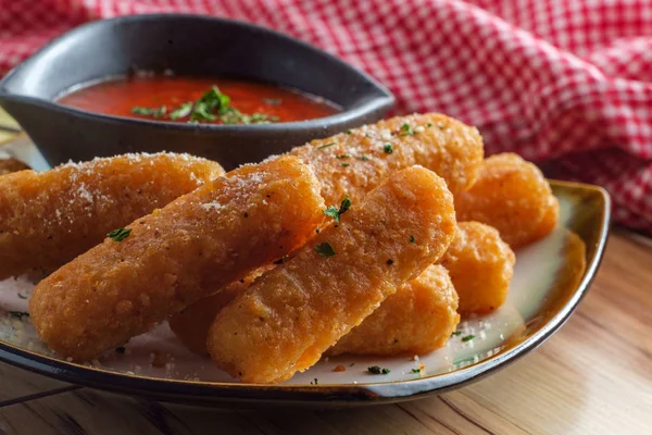 Mozzarella Cheese Sticks — Stock Photo, Image