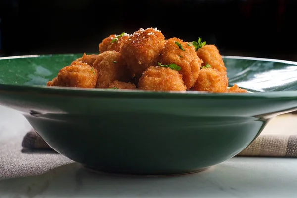 Cripsy Popcorn Chicken — Stock Photo, Image