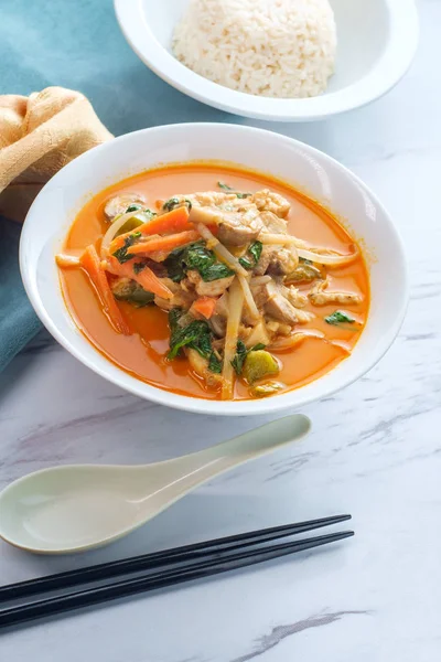 Thai Food Panang Curry — Stock Photo, Image