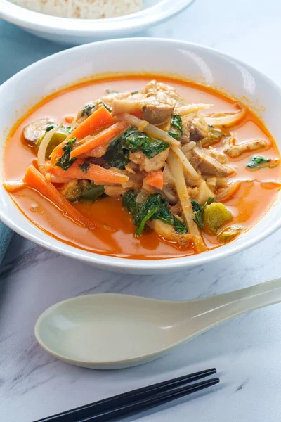 Thai Food Panang Curry — Stock Photo, Image