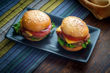 Rustik Moody Çizburger Sürgüleri