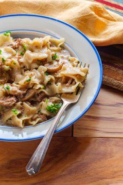 Kıyma mantar Stroganoff