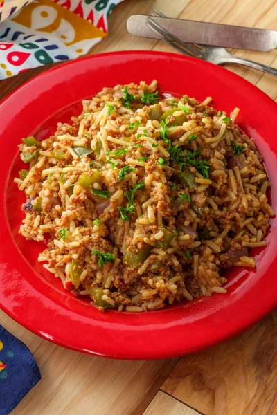 Mexican Style Spanish Rice — Stock Photo, Image