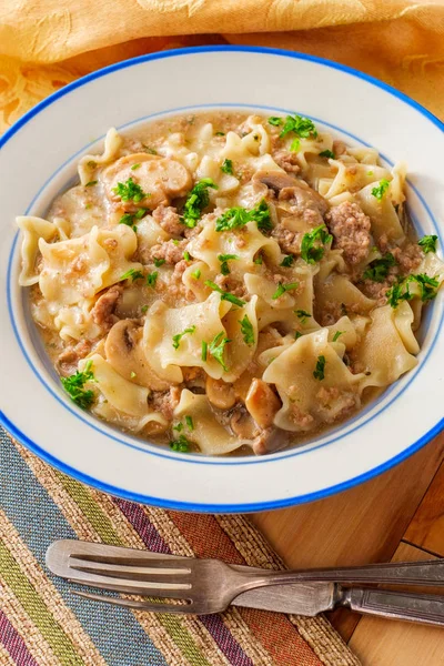 Kıyma mantar Stroganoff