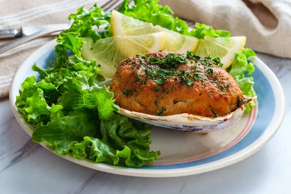 Stuffed Clam — Stock Photo, Image